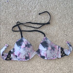 PINK bathing suit top